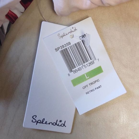 Splendid Off Tropic Retro Bikini Bottom Large - Picture 10 of 10